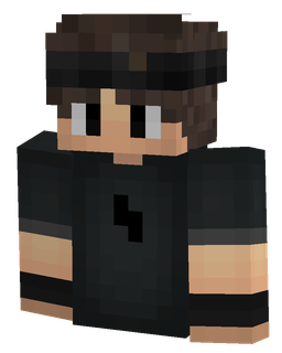 Black skin: bust render