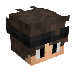 Black skin: head render