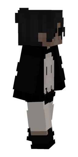 Black skin: body, right side render
