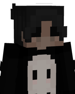 Black skin: bust render