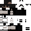 Black skin: raw texture render