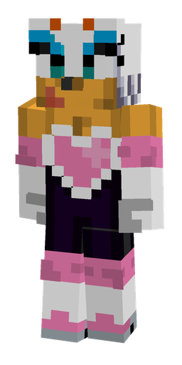 Black skin: body, front render