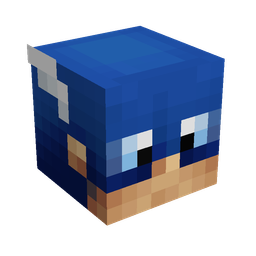 Blue skin: head render