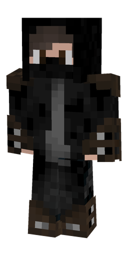 Black skin: body, front render