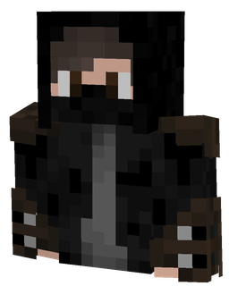 Black skin: bust render
