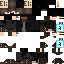 Black skin: raw texture render