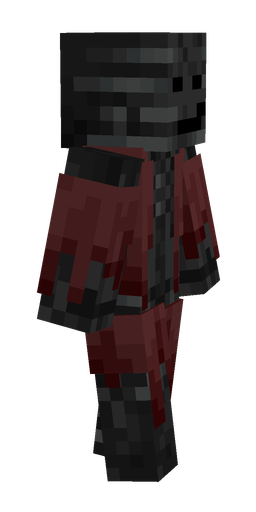 Black skin: body, right side render
