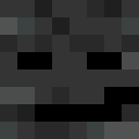 Black skin: face render