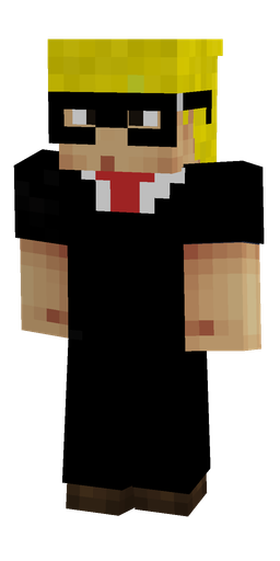 Black skin: body, front render