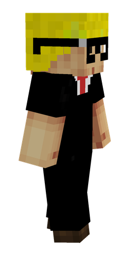 Black skin: body, right side render