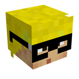 Black skin: head render