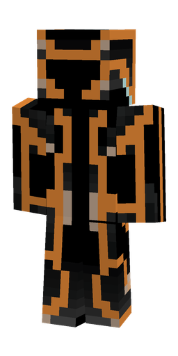 Black skin: body, front render
