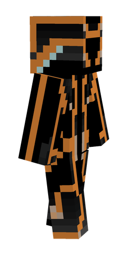 Black skin: body, right side render