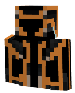 Black skin: bust render