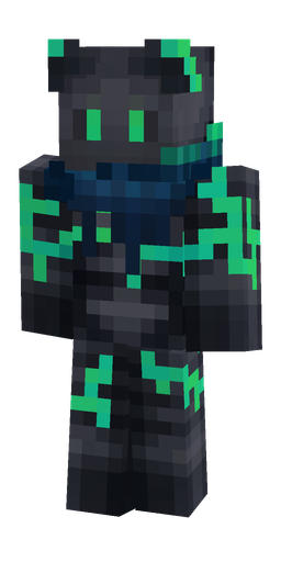 Black skin: body, front render