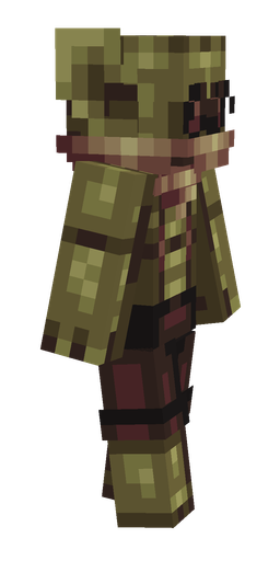 Black skin: body, right side render