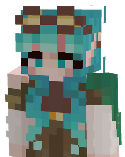 Blue skin: bust render