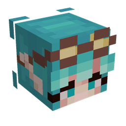 Blue skin: head render