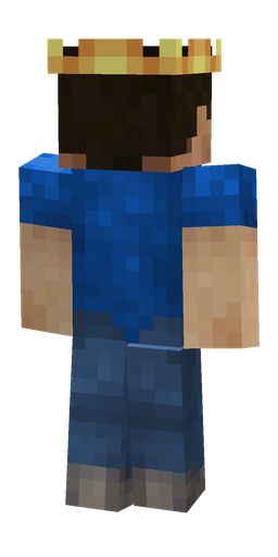 Black skin: body, back render