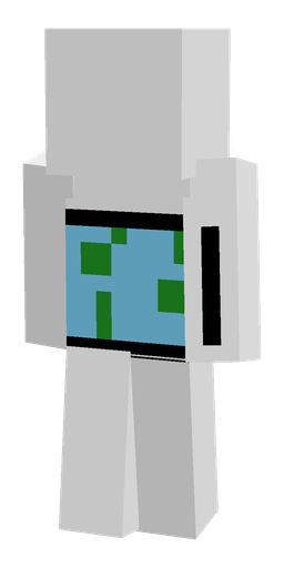Slim skin: body, back render