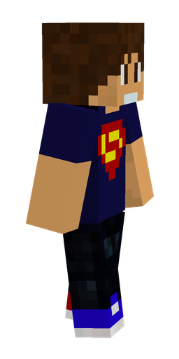 Black skin: body, right side render