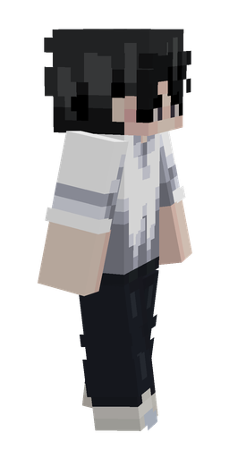 Black skin: body, right side render