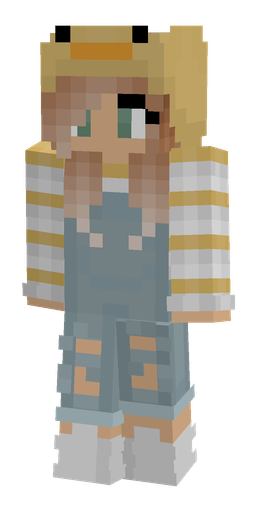 Gray skin: body, front render