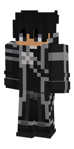 Black skin: body, front render