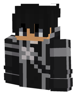 Black skin: bust render