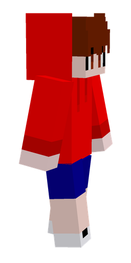 Blue skin: body, right side render