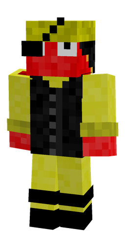 Black skin: body, front render