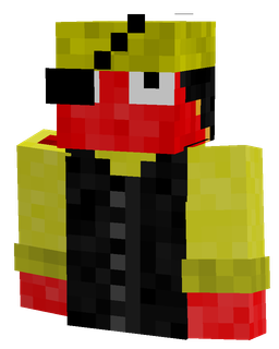 Black skin: bust render