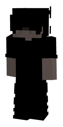 Black skin: body, front render