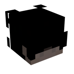 Black skin: head render