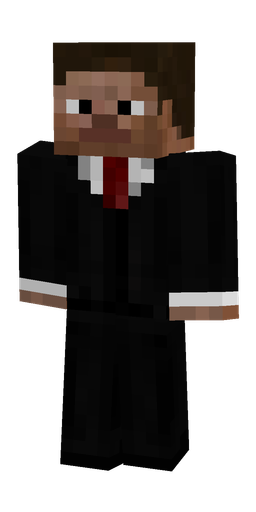 Black skin: body, front render