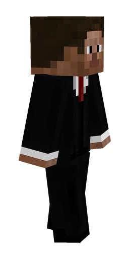 Black skin: body, right side render
