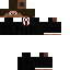 Black skin: raw texture render