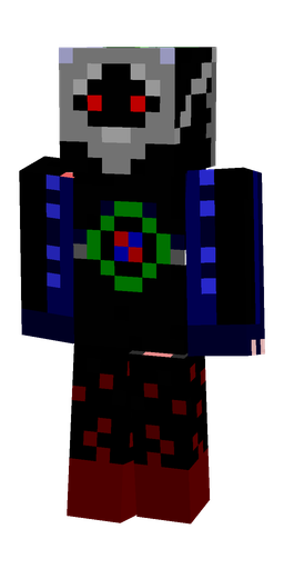 Black skin: body, front render