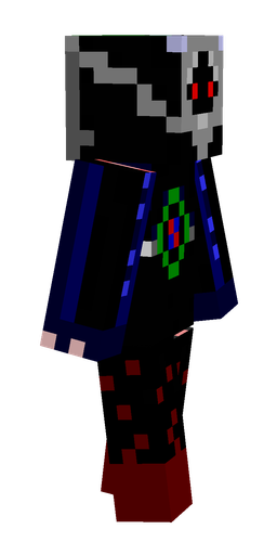 Black skin: body, right side render