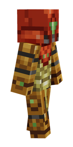 Brown skin: body, right side render