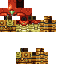 Brown skin: raw texture render