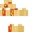 Classic skin: raw texture render