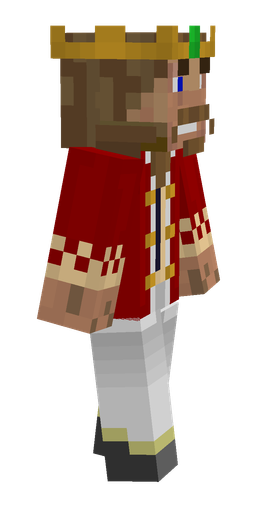 Brown skin: body, right side render