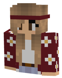 Brown skin: bust render