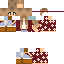 Brown skin: raw texture render