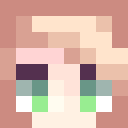 Pink skin: face render