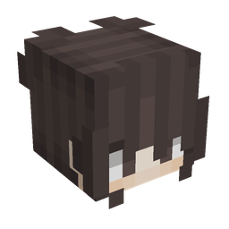 Black skin: head render