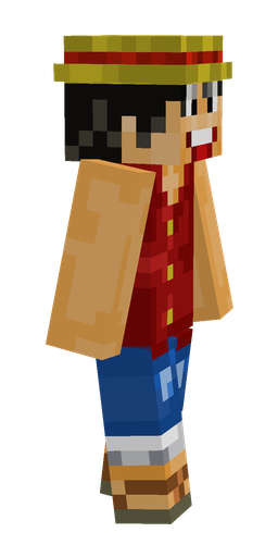 Blue skin: body, right side render