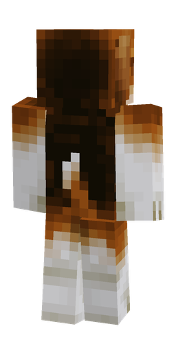 Brown skin: body, back render