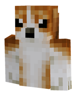 Brown skin: bust render
